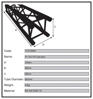 DT 34/2-075 Black