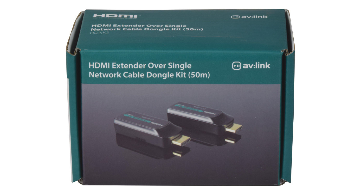 HDMI Extender Over Single Network Cable Dongle Kit (50m)