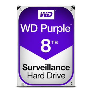 WD Purple 8TB 3.5'' Surveillance CCTV HDD/Hard Drive