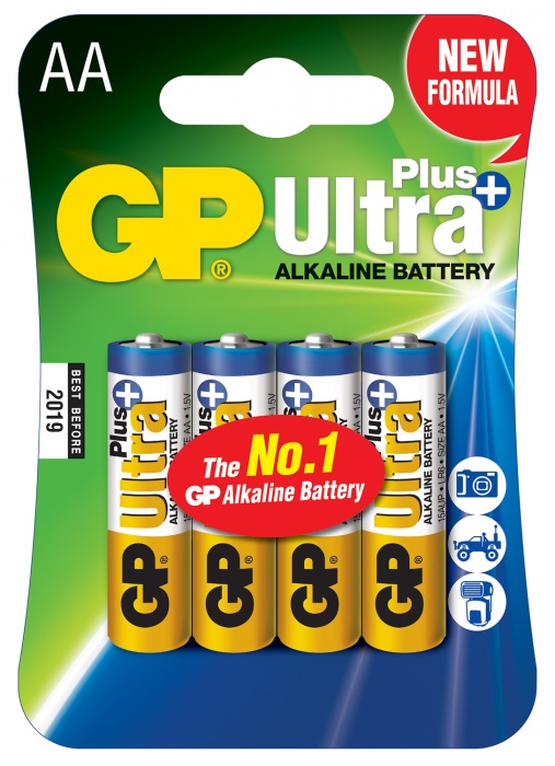 GP AA Ultra Plus Alkaline Batteries
