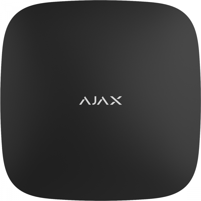 Ajax Hub Plus Control Panel ‑ Dual GSM, WiFi & Ethernet ‑ Black