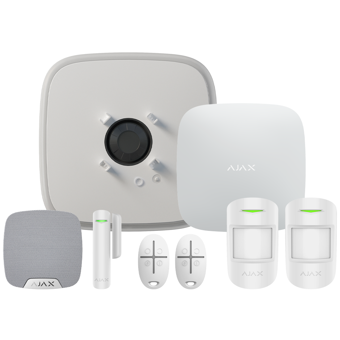 Ajax DoubleDeck Wireless Starter Kit 1 Plus - White (AJA-20565)