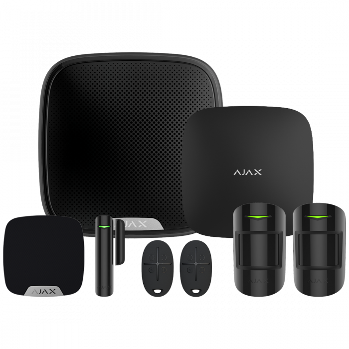 Ajax Wireless Starter Kit 1 Plus ‑ Black (AJA‑16634)