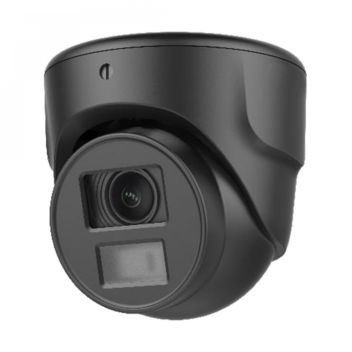 Hikvision Turbo 4in1 1080P 2MP 20m Micro Turret Dome 2.8mm - Black (DS-2CE70D0T-ITMF-2.8MM)
