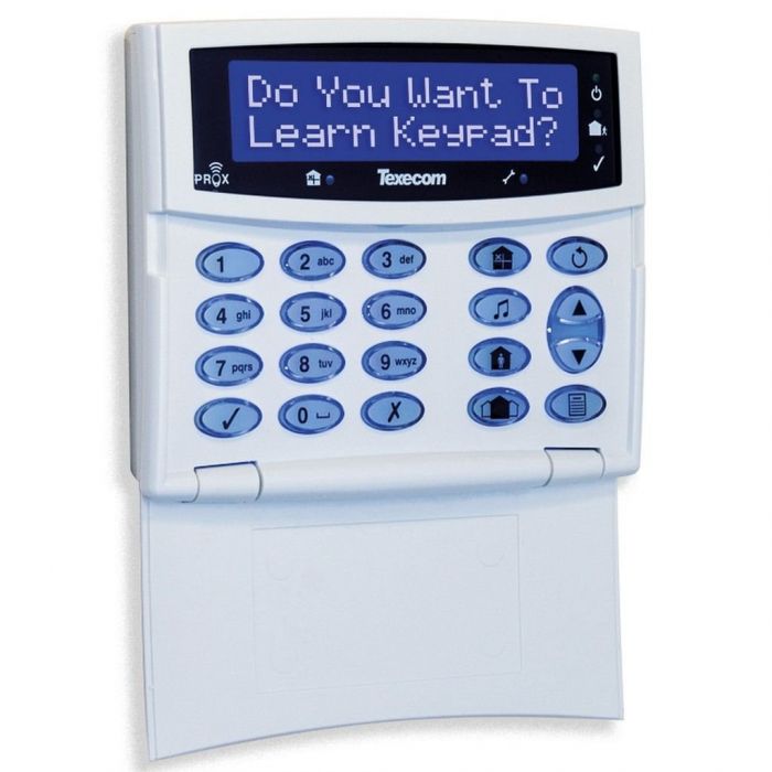 Texecom Premier Elite Ricochet LCDLP‑W Wireless Keypad (GCE-0001)