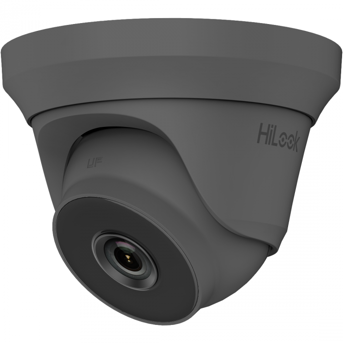 HiLook by Hikvision Turbo 4in1 1080P 2MP 40m Turret 2.8mm - Grey (THC-T220-MC-GR)