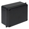 Wiska WIB4 Smooth Sided Sealed Box Black (886N)