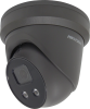 Hikvision AcuSense 4MP 2.8mm fixed lens turret camera with IR. (DS-2CD2346G2-IU Grey)